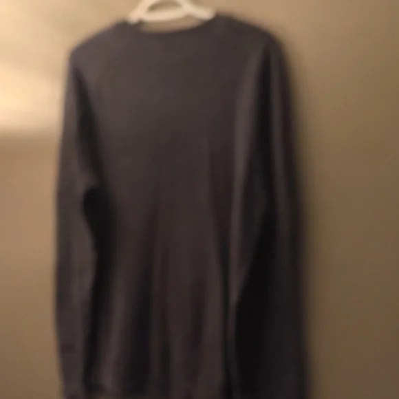 Jack & Jones CORE - Gray / Charcoal Zippered Crewneck Sweater Men's Medium - Picture 10 of 10